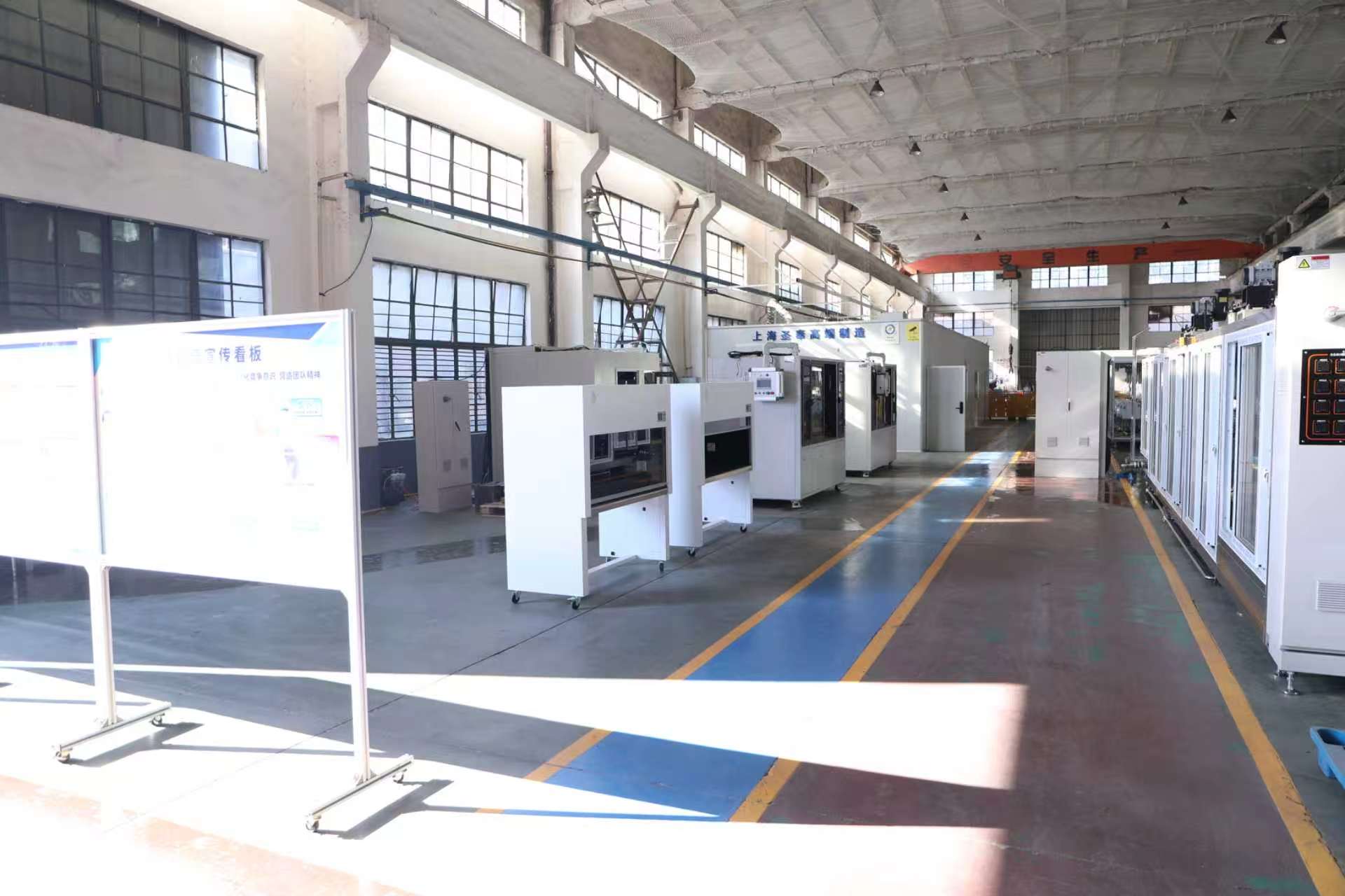 自动化清洗设备展示区